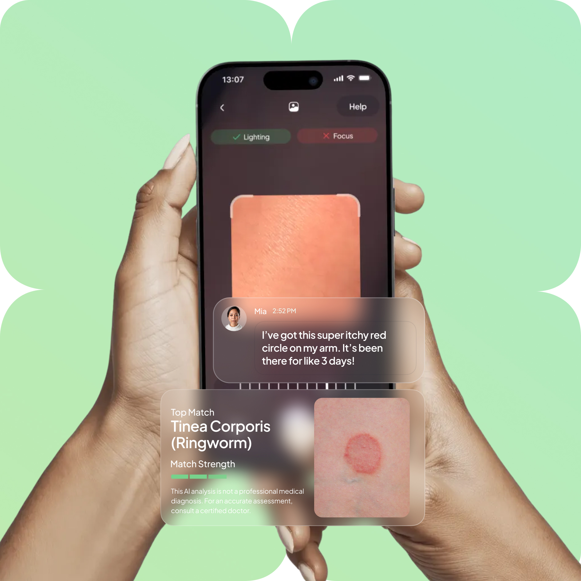 Describe & Scan mobile screenshot
